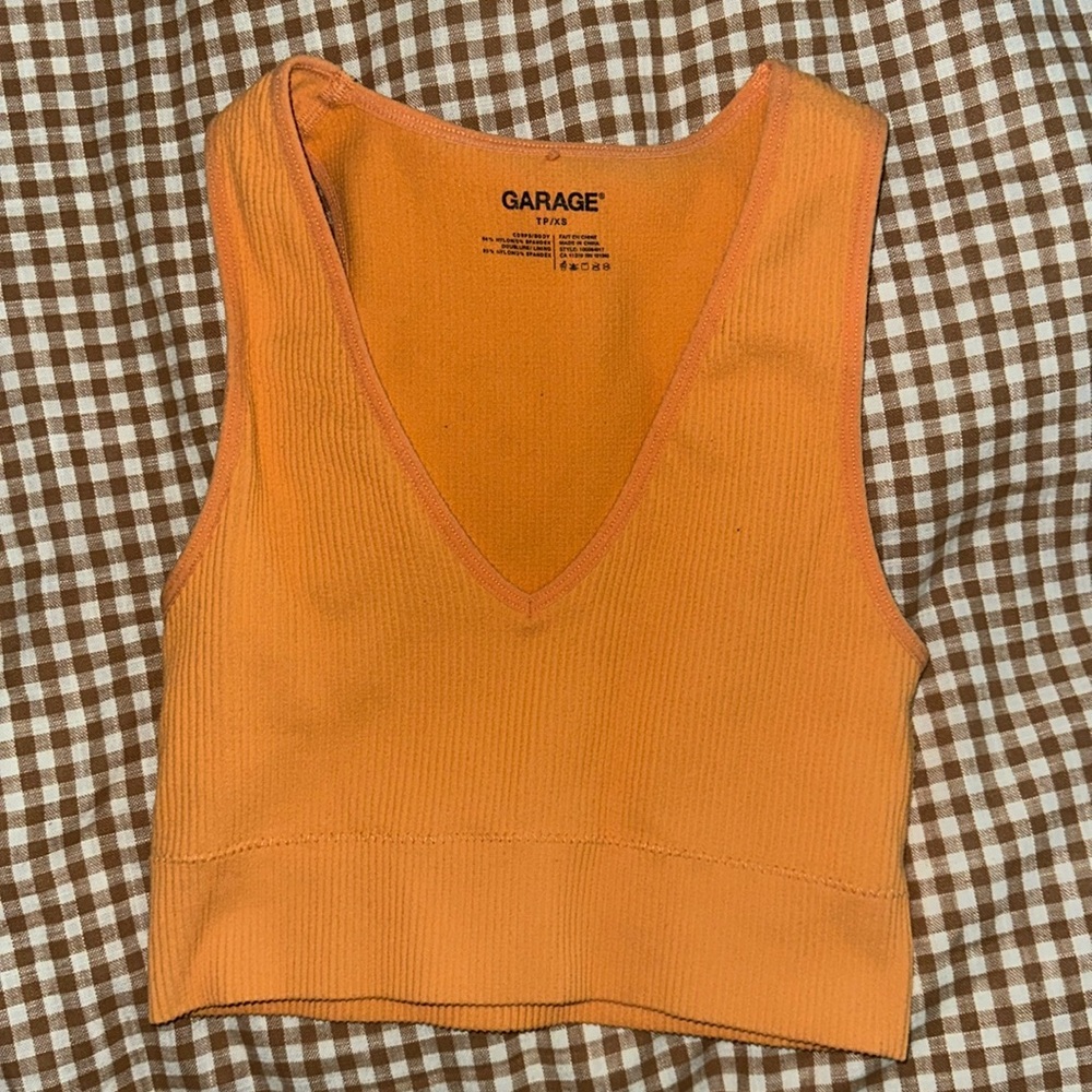 Garage Scoop Neck Tank Top